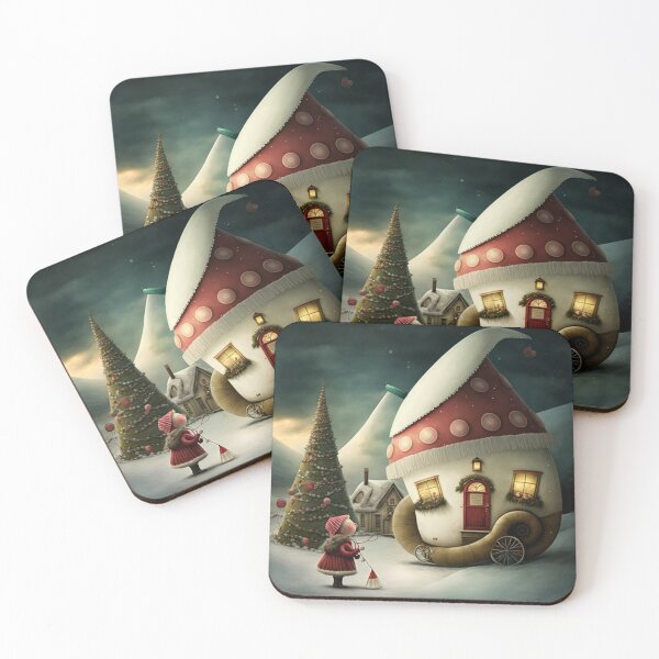 Item preview, Whimsical Christmas Village designed and sold by BexStix.
