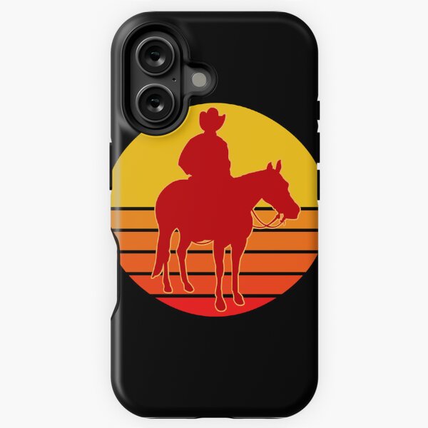 Aperçu de l'œuvre Idée de cadeau de Noël Cowboy créatif pour les amis qui aiment les chevaux créée et vendue par DadJokeDescript.