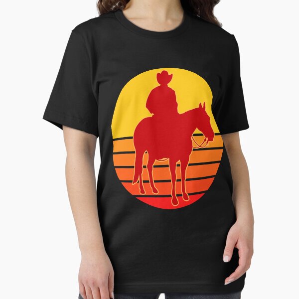 Aperçu de l'œuvre Idée de cadeau de Noël Cowboy créatif pour les amis qui aiment les chevaux créée et vendue par DadJokeDescript.