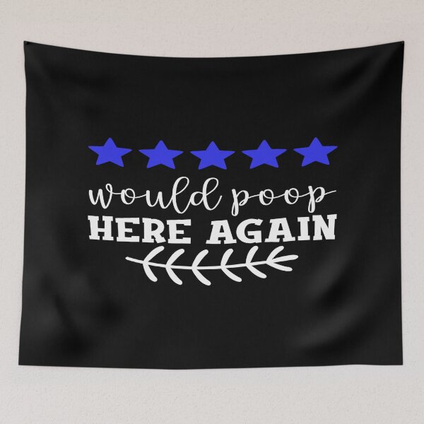 Item preview, Would poop here again designed and sold by phassystore.