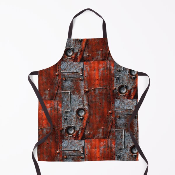 Item preview, Rusty old red metal surface wallpaper designed and sold by patterncrow.