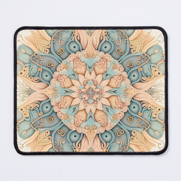 Item preview, A Colorful Floral Pattern in Pastels designed and sold by Daniel Leighton.