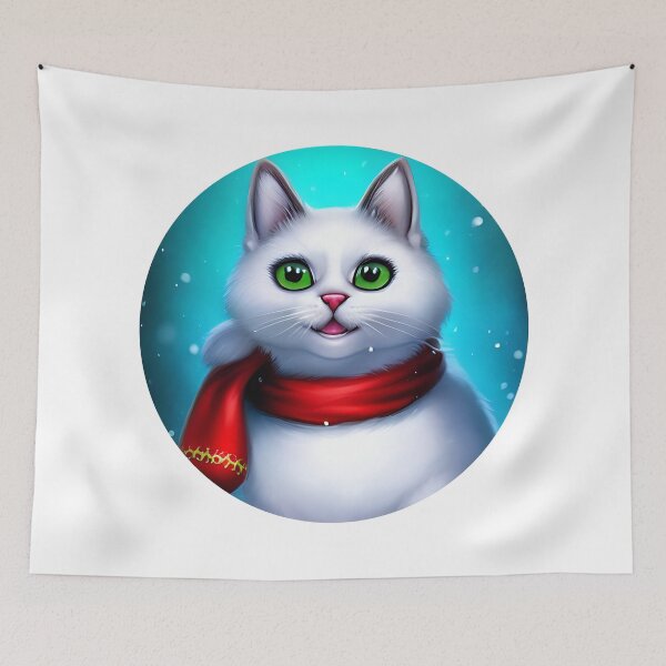 Item preview, Merry Catmas designed and sold by ArtificialCraft.