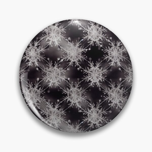 Item preview, Black Winter Simple Snowflake Pattern designed and sold by JABG-01.