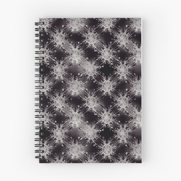Item preview, Black Winter Simple Snowflake Pattern designed and sold by JABG-01.