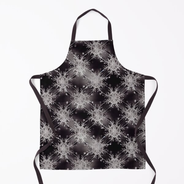 Item preview, Black Winter Simple Snowflake Pattern designed and sold by JABG-01.