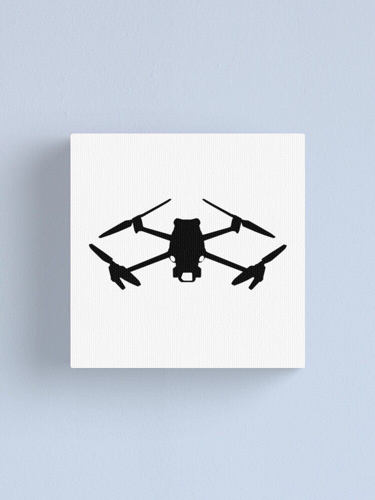 DJI Mini 4 Pro Drone Silhouette Quadcopter UAS UAV Vinyl Decal -Choose  Color/Sze