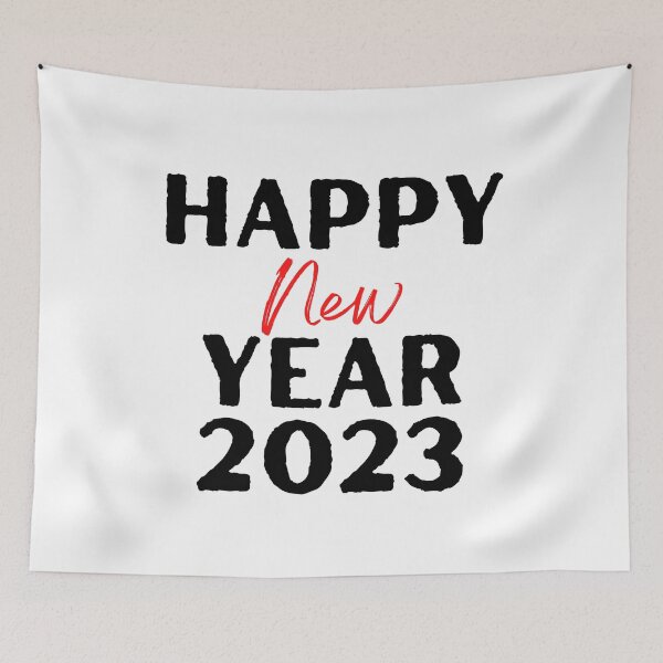 Item preview, NEW YEAR 2023 - HAPPY new YEAR 2023 - Happy new Year Design designed and sold by WBP Mart.