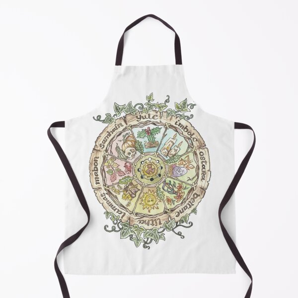 Item preview, Wheel of the year art, wicca and pagan holiday for witches designed and sold by esmavart.