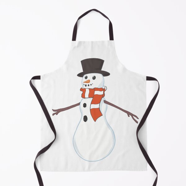 Artikelvorschau, Fußball-Schneemann mit Gunners-Schal entworfen und verkauft von ShelleebeeArt.