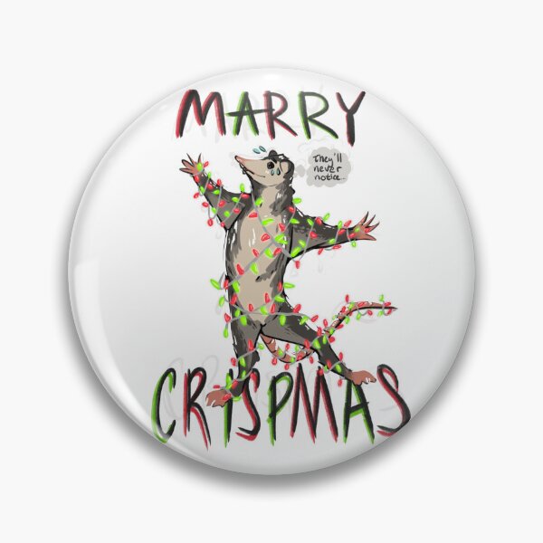 Item preview, Christmas Possum designed and sold by ChaoticCrowArt.