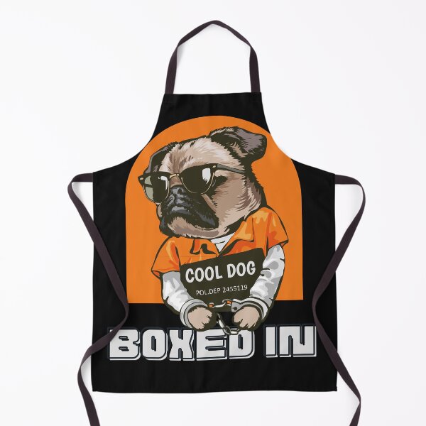 Item preview, Boxed in cool dog design designed and sold by t1n3333.