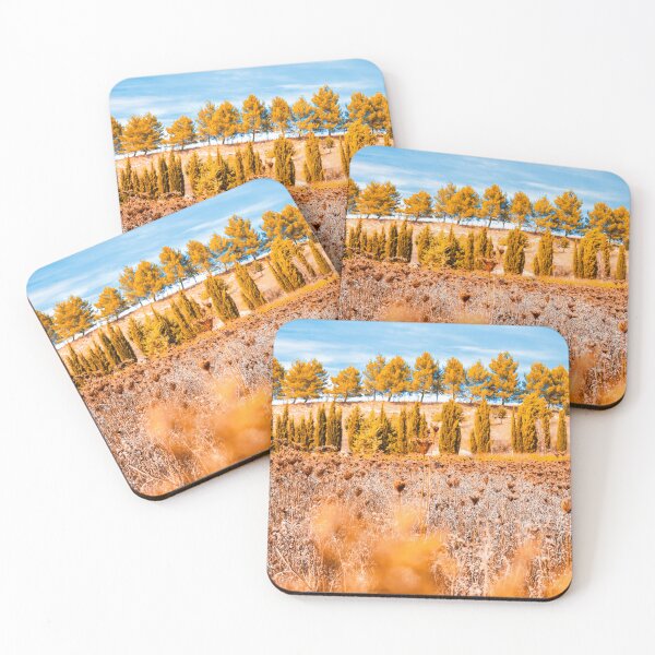 Item preview, Autumn Golden Plants - Orange Leaf hill - Awesomeness Of Nature - New Year 2023 Nature Gift designed and sold by Vikingstorm.