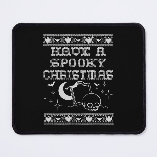 Item preview, Have A Spooky Christmas Gothic Grunge Skull Moon Xmas Ugly designed and sold by MyFreakyWorld.