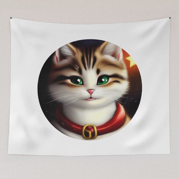 Item preview, Merry Catmas designed and sold by ArtificialCraft.