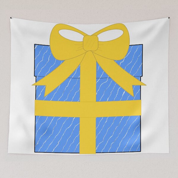 Item preview, Christmas Holiday Giftbox Blue designed and sold by ArashiiGames.