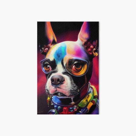 Item preview, Astronaut Boston Terrier Puppy Nr. 10 designed and sold by thesupremewiz.