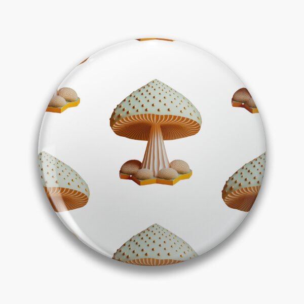 Item preview, Pastel Minimalistic Whimsical Magic Mushrooms - 3D designed and sold by The Oracle of Surrealism Sublime Consciousness.