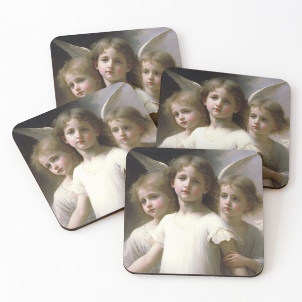 Item preview, Angels Are Among Us - Guardian Angel Art designed and sold by BeaconMarketing.