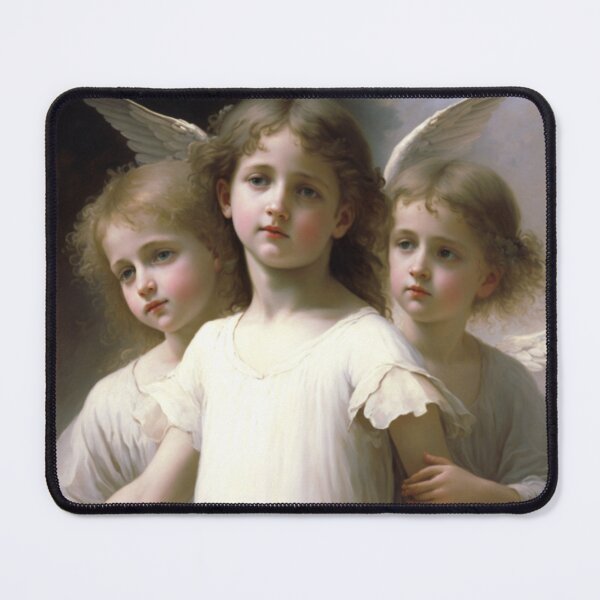 Item preview, Angels Are Among Us - Guardian Angel Art designed and sold by BeaconMarketing.