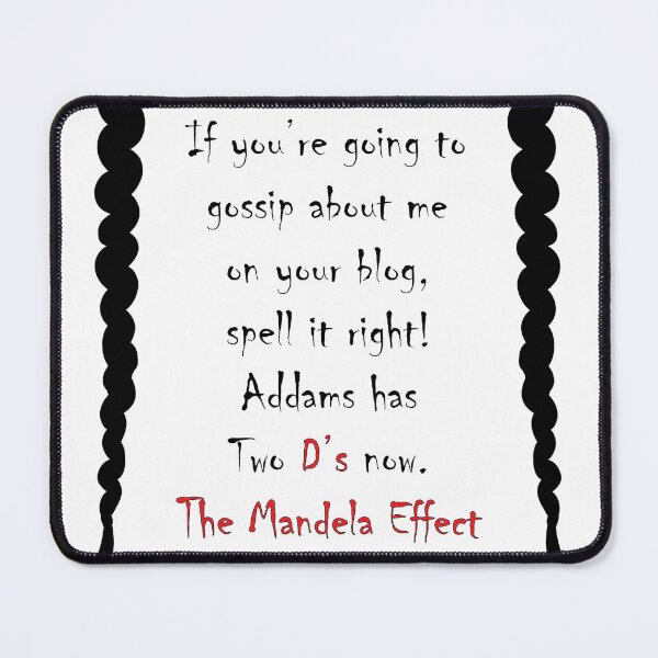 Item preview, Addams Family spelled with two D's Mandela Effect designed and sold by ShaneCRob.