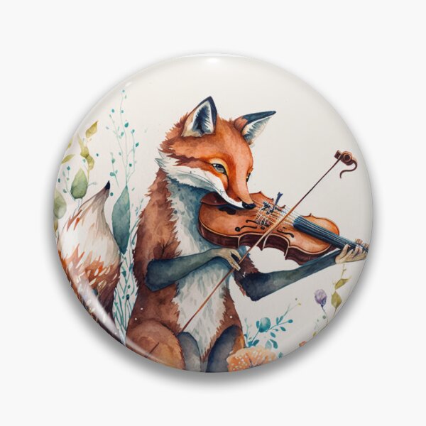 Artikelvorschau, Geige spielt Mr. Fox entworfen und verkauft von BexStix.