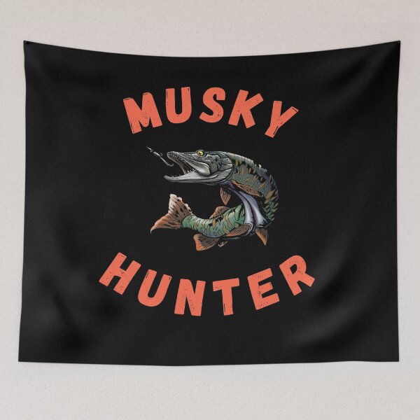 Item preview, Musky Hunter, Muskie Hunter, Musky Fisherman, Muskellunge designed and sold by OutdoorsZee1.