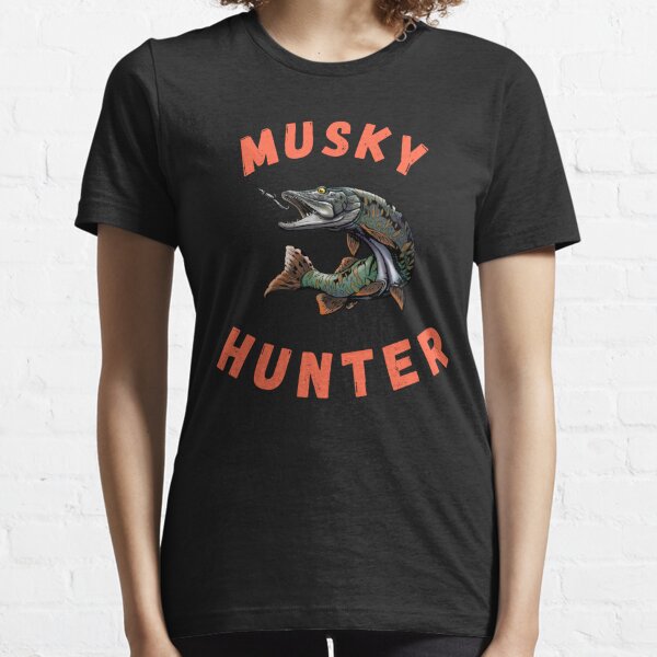 Musky, Muskie, Muskellunge, Fly Fishing Men's T-shirt