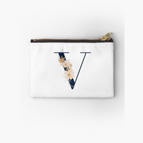 Item preview, Letter V monogram dark blue designed and sold by Bon-mots-jkd.