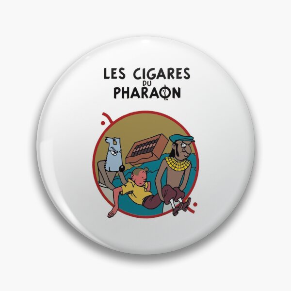 Aperçu de l'œuvre Rétro Les Cigares - Du Pharaon créée et vendue par Lone Wolves.