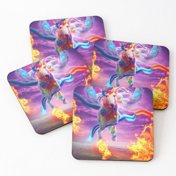 Item preview, Flaming Flying Magical Horse designed and sold by Sub-Ruminations.