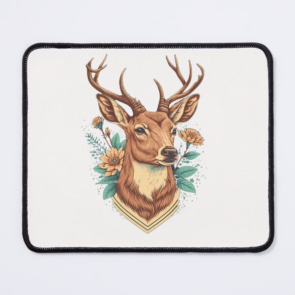 Item preview, Flowery Deer designed and sold by Ajolan.