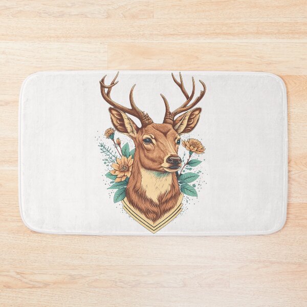 Item preview, Flowery Deer designed and sold by Ajolan.