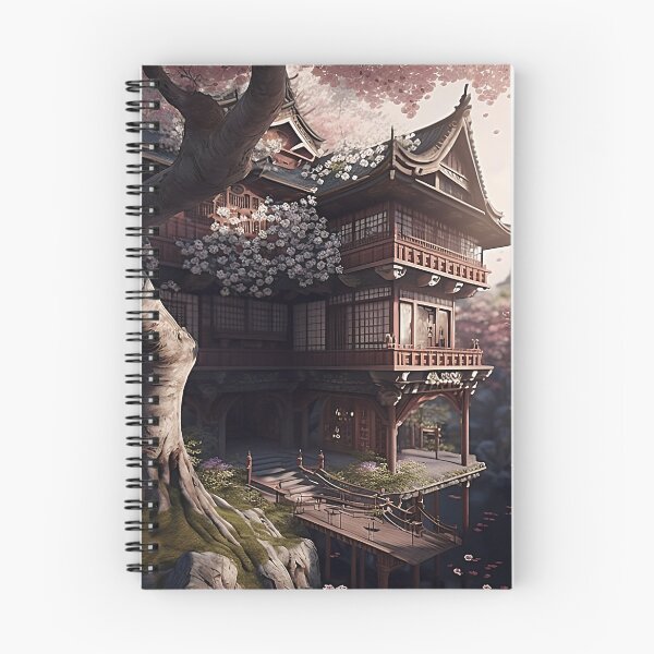Item preview, An Epic Wooden Property In A Magical Garden – Cherry Blossom designed and sold by InsterDesign.