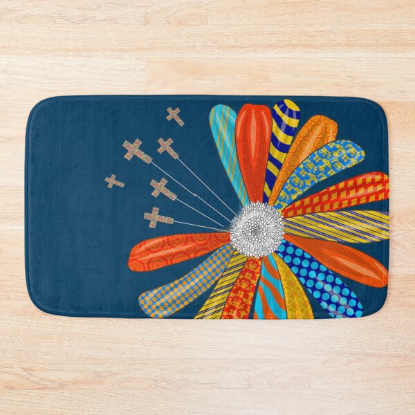 Item preview, Faith Flower with Crosses Fun Christian design designed and sold by BringingHOPE.