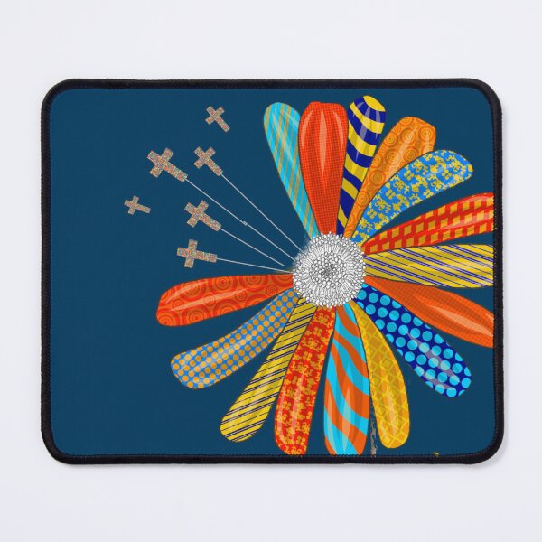 Item preview, Faith Flower with Crosses Fun Christian design designed and sold by BringingHOPE.