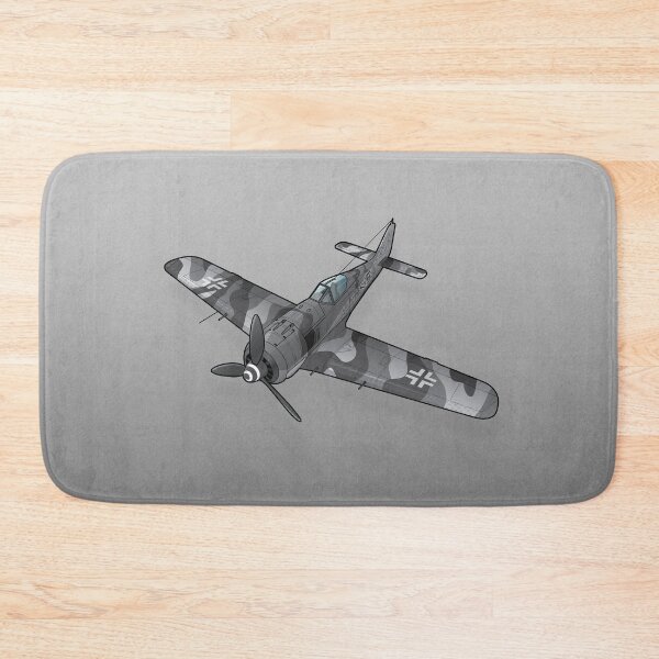 Artikelvorschau, Focke Wulf FW-190 in grauem Tarnmuster entworfen und verkauft von sunsetgraphics.