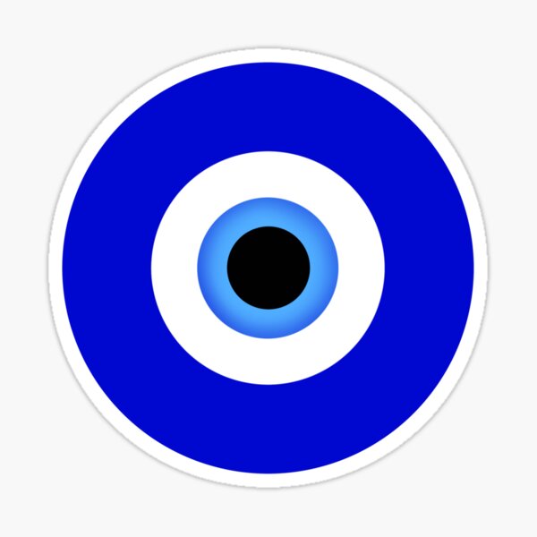 Evil eye evil-eye-sticker-for-sale-by-pmdesigns222-redbubble