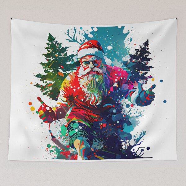 Item preview, Super Santa Hero Thumbsup designed and sold by MrBeerholder.