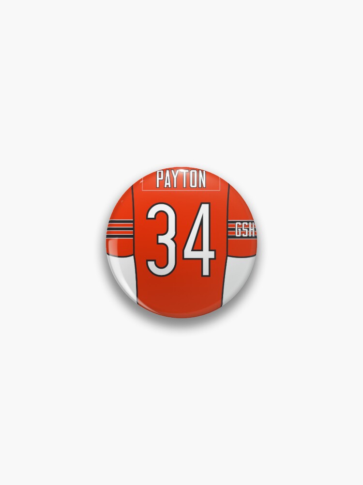 Walter Payton Jersey Sticker for Sale by bsweat