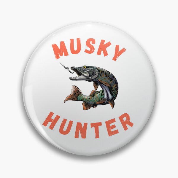 Item preview, Musky Hunter, Muskie Hunter, Musky Fisherman, Muskellunge designed and sold by OutdoorsZee1.