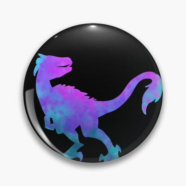 Item preview, Bright Purple Rainbow Faded Raptor Silhouette  designed and sold by Zovanah.