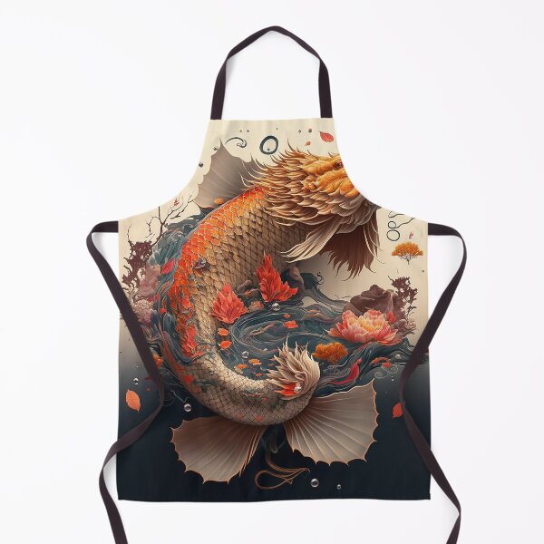 Item preview, Orange Dragon Koi Fish designed and sold by GummywormDesign.