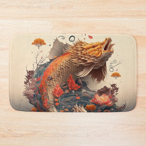 Item preview, Orange Dragon Koi Fish designed and sold by GummywormDesign.