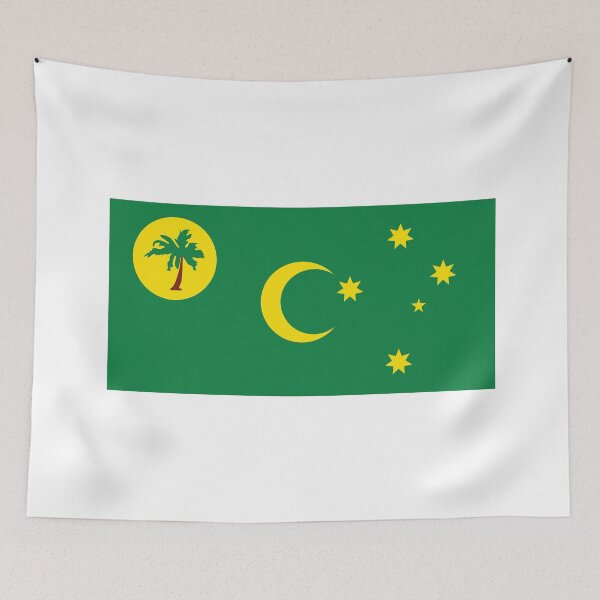 Item preview, Flag of the Cocos  designed and sold by wickedcartoons.