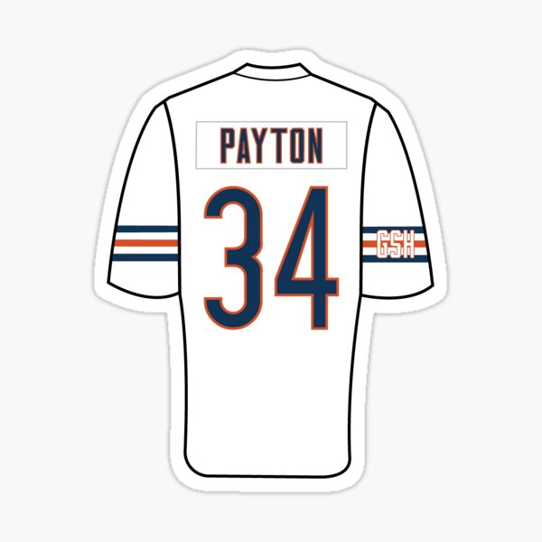 : Walter Payton Shirt (Cotton, Small, Heather Gray) - Jim McMahon  & Walter Payton Chicago Duo WHT : Sports & Outdoors