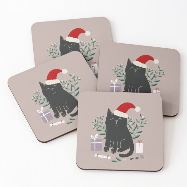 Item preview, Festive Kitty designed and sold by illustrations by debs.