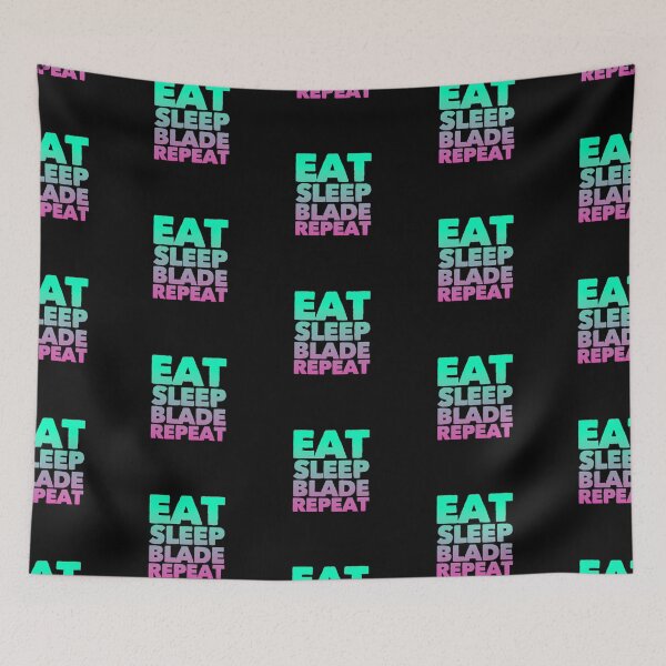 Item preview, Microblade Artist Design- Eat Sleep Blade Repeat designed and sold by 306Biz.