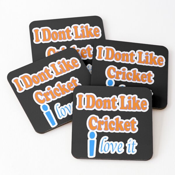Item preview, I Dont Like  Cricket I love it designed and sold by JLCableStudio.