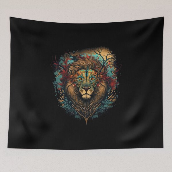 Item preview, Lion In The Trees designed and sold by Ajolan.
